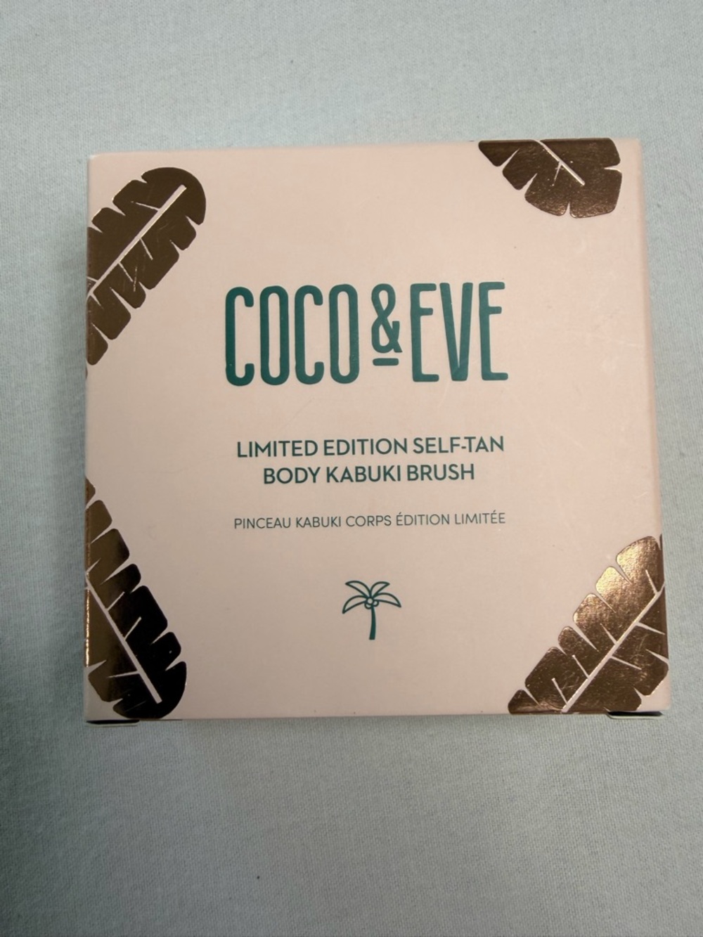 Coco & Eve Limited Edition Self Tan Body Kabuki Brush NEW Vegan Cruelty Free